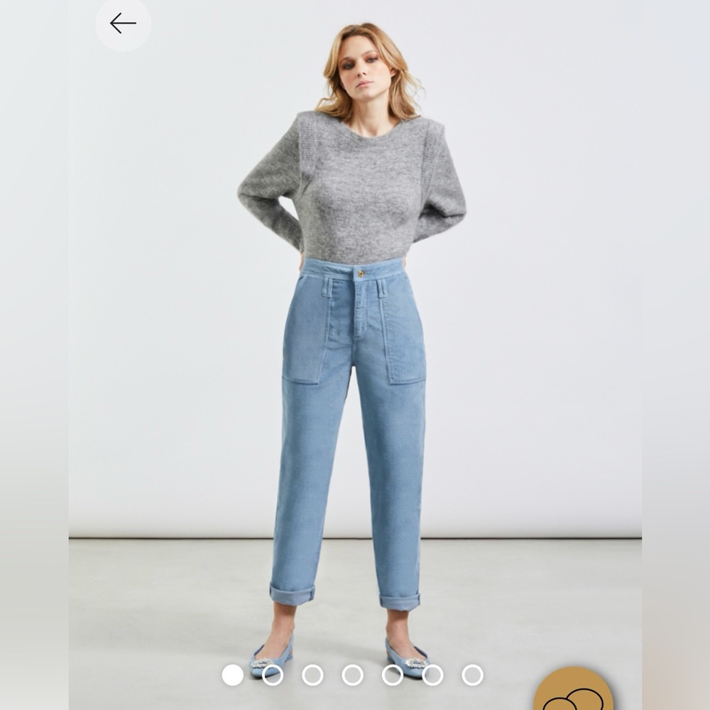 Reiko Pauline Velvet Corduroy Pants - Size 25